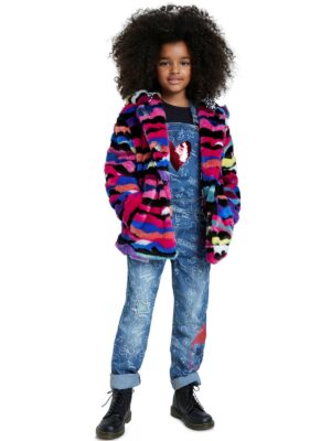 Desigual Peluche Kabát