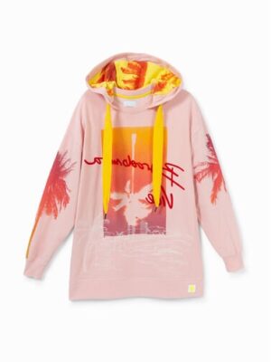 Desigual Tropical Barceloneta Pulóver