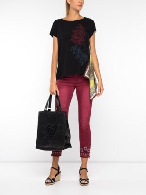 Desigual Miami Colors Bordó Farmer 19WWPN19