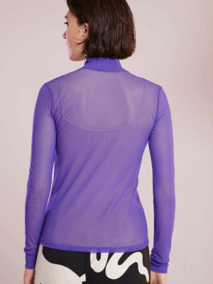 purple back